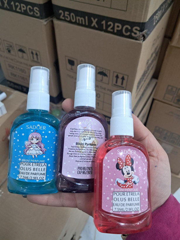 عطر نواحی بدن معطر رایحه بسیار عالی و خوشبو
